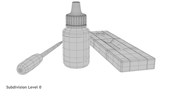 COVID-19 Test Kit_render_wireframe 4.0